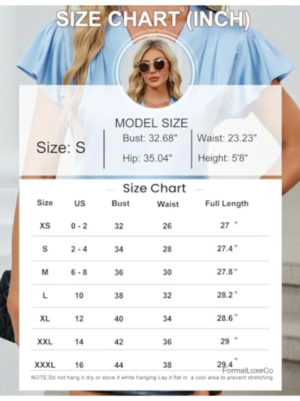 Women's Satin Ruffle Blouse Business Casual V-Neck Flowy Top